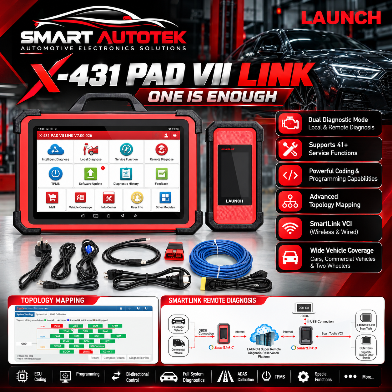 X-431 PAD VII LINK product image